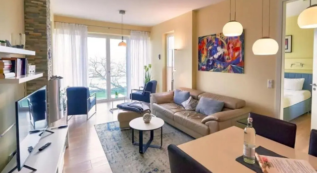 Ostseeresidenz Sassnitz - WG 18 mit Kamin, Sauna, Terrasse, Meerblick, Réserver Hôtel Sassnitz Rügen