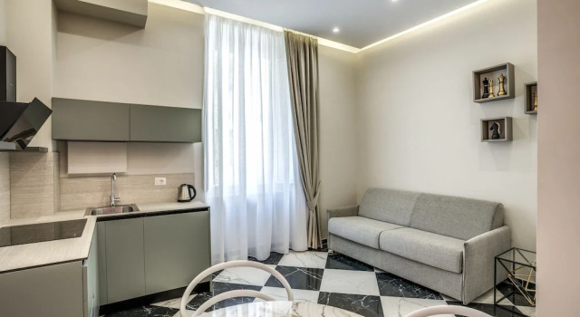 Pink Rose in Naples With 1 Bedrooms and 1 Bathrooms, Забронировать Апартаменты/квартира Апартаменты Неаполя, рядом с Accademia di Belle Arti di Napoli, Апартаменты/квартира