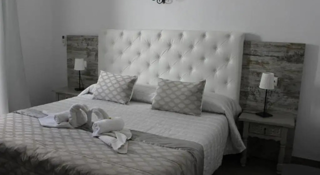 Standard Kahden hengen huone parvekkeella Hostal Mistral