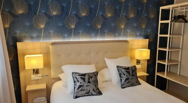 Двухместный номер Superior Logis Hôtel lAmandier