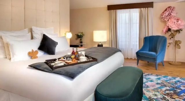 Номер Grand Hôtel Richer De Belleval - Relais & Châteaux