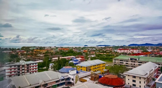 Номер Standard с видом на город Pan Borneo Hotel Kota Kinabalu