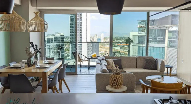 Апартаменты Lobby33 Andares Lujoso Departamento