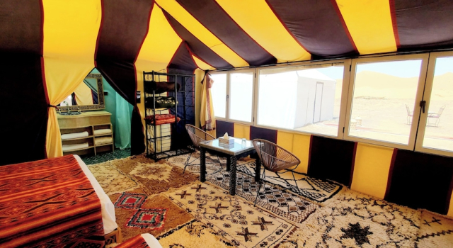 Четырёхместный семейный номер Standard Ksar Merzouga Luxury Camp