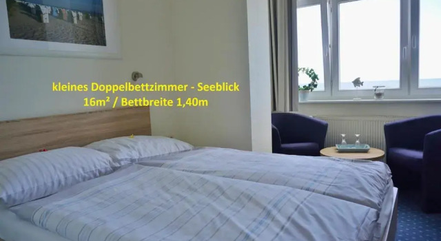 Двухместный номер Standard с видом на море Parkhotel Seeblick