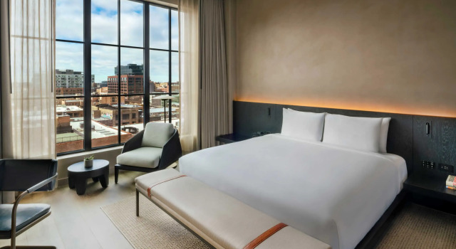Двухместный номер для гостей с ограниченными возможностями Deluxe Nobu Hotel Chicago