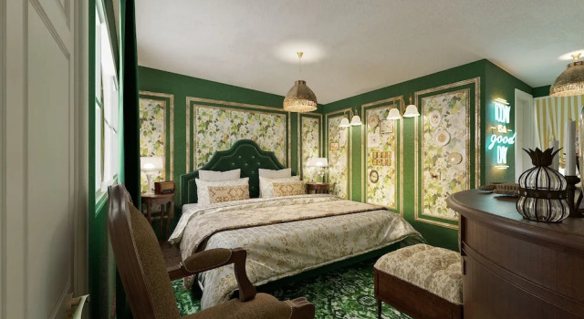 Двухместный номер Standard с видом на озеро Great Gatsby Motel Inn