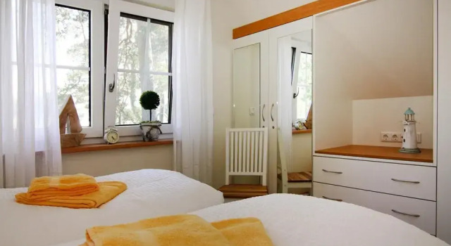 Коттедж Ferienhaus Kranichnest, Zirchow