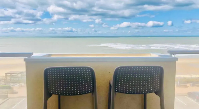 Апартаменты 1ère ligne, Dernier étage, Vue à 180° sur l'océan, Lacanau, Plage centrale