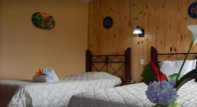 Трёхместный номер Standard с балконом Guayabo Lodge