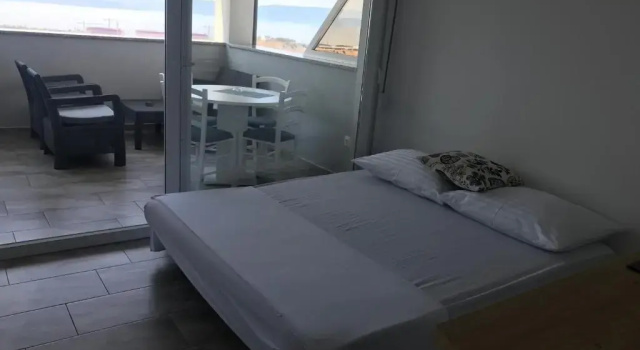 Апартаменты c 1 комнатой с балконом и с видом на море Apartmenthaus Suskovic Insel Krk