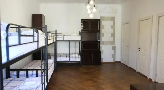 Кровать в общем номере Guest House Third Floor
