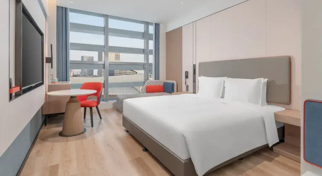Двухместный номер Standard с видом на город Holiday Inn Express Yangzhou Grand Canal Theatre