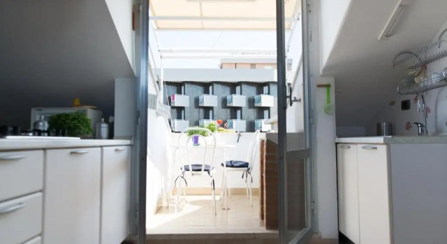 Апартаменты Мансарда c 1 комнатой Cristallo Verde Mare