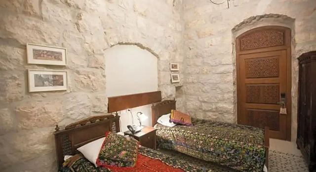 Standard- dobbelt værelse med altan Jerusalem Hotel