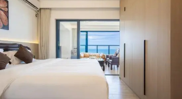 Люкс с 2 комнатами seafront Weibo Bay·Santome Hostel (Vanke Phase 4 Store) in Shuangyue Bay, Huidong, Huizhou.