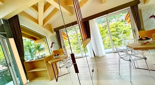 Люкс с видом на горы Alledolomiti Boutique Lake Hotel