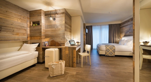Трёхместный номер Comfort с балконом Hotel Sporting Family Hospitality