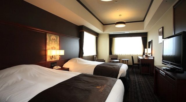 Двухместный номер Corner с видом на город Hotel Monterey Grasmere Osaka