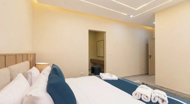 Апартаменты Deluxe с 3 комнатами с балконом и с видом на город Beithady Luxury Aparthotel Lotus - BH-73