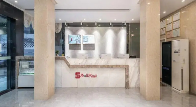 Green Tree Inn Haikou Airpot Shuttle Bus Xiakan Station Shell Hotel, Prenota Hotel Hotel a Hainan con parcheggio, Parcheggio