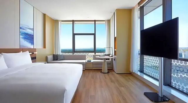 Двухместный номер Deluxe с видом на город Courtyard by Marriott Qinhuangdao