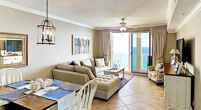 New Listing! Beachfront Bliss W/ Boundless Views 3 Bedroom Condo, Забронировать Дом для отпуска Панама-Сити Панхэндл Флорида, рядом с Остров Шелл
