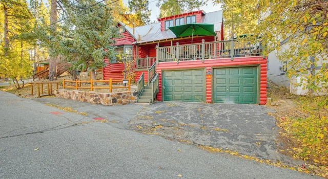 Коттедж Hot Tub, Grill & Fire Pit: Cabin in Big Bear Lake