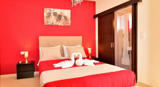 Апартаменты с 2 комнатами с балконом Luxury Suites in Stavromenos
