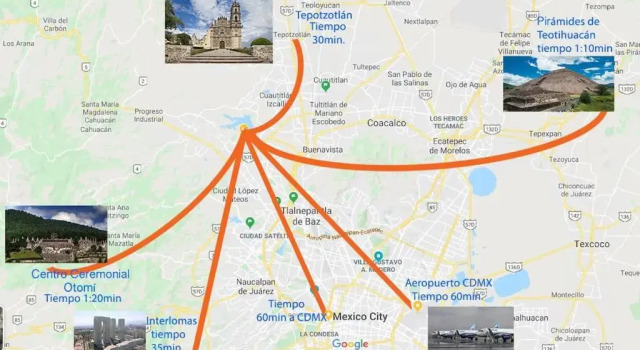 S05 De Casona Tres Suites Premium Increíbles Itesm Cem S05, Prenota Appartamento Ciudad López Mateos 