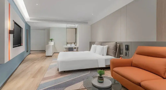 Двухместный люкс Holiday Inn Express Yangzhou Grand Canal Theatre