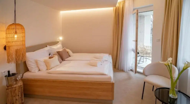 Двухместный номер Deluxe с балконом Hotel U Kaplicky