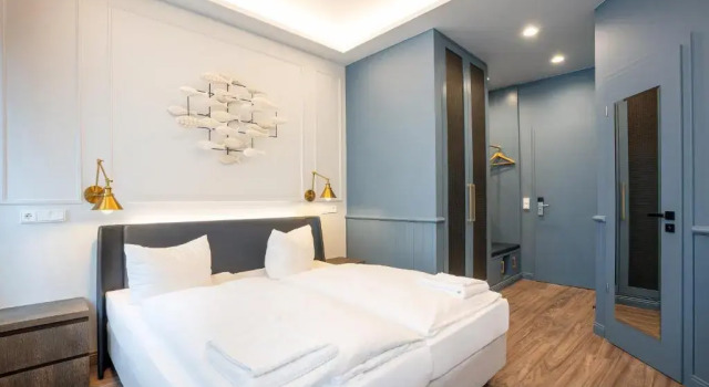 Двухместный номер Standard SEETELHOTEL Pommerscher Hof das Wellnesshotel im Herzen der Kaiserbäder mit direktem Zugang zur Wellnessoase Shehrazade