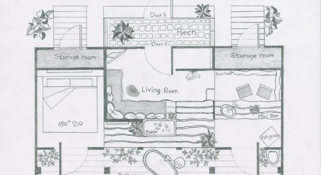 Двухместный номер Standard с видом на сад 秘密花園Design Villas
