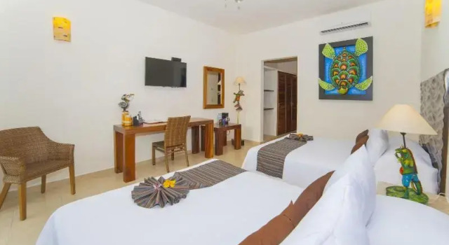 Номер Standard с балконом и с видом на море Quinta Bella Huatulco