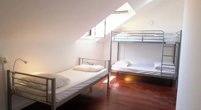 Кровать в общем номере с видом на океан Impact Beach House