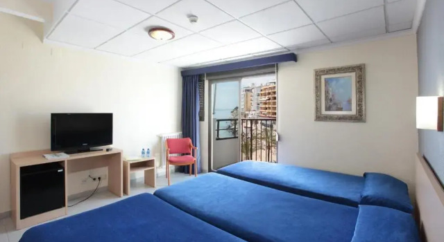 Двухместный номер Standard с частичным видом на море Hotel Bilbaino