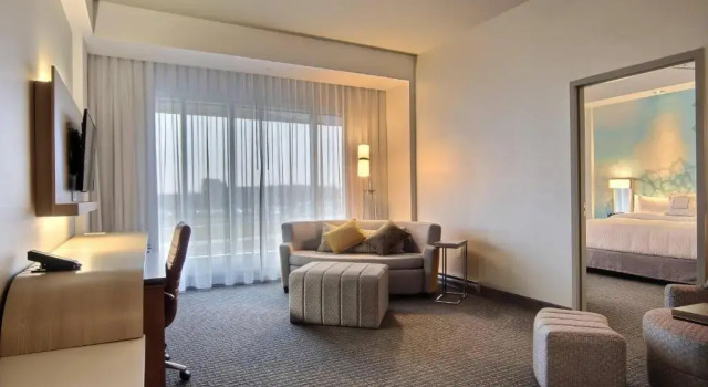 Люкс Executive c 1 комнатой Courtyard by Marriott Quebec City