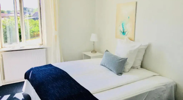 Четырёхместный номер Standard с частичным видом на море Sandkaas Badehotel
