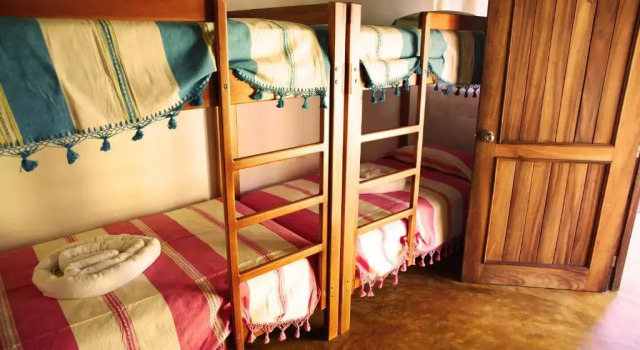 Кровать в общем номере (женский номер) One Love Hostal Puerto Escondido