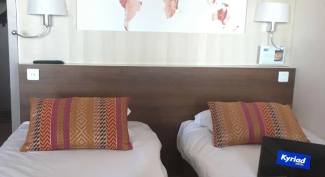 Двухместный номер Standard Kyriad Montpellier Nord Parc Euromédecine