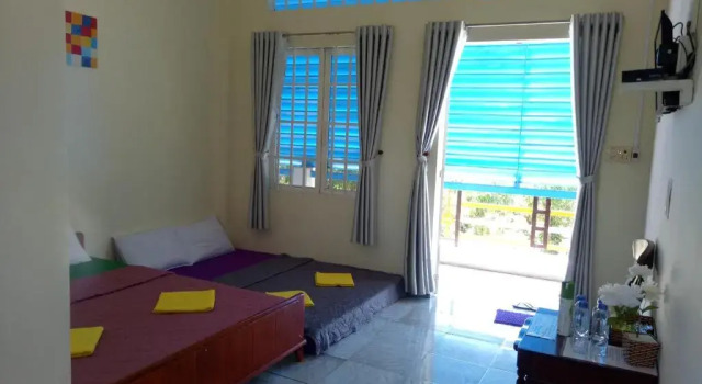 Четырёхместный номер Standard Binh An Backpacker Guesthouse