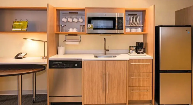 Двухместный люкс с видом на город Home2 Suites by Hilton Eugene Downtown University Area