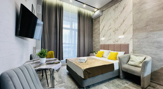 Двухместная студия InnHome Apartments (ИннХоум) на проспекте Свердловский