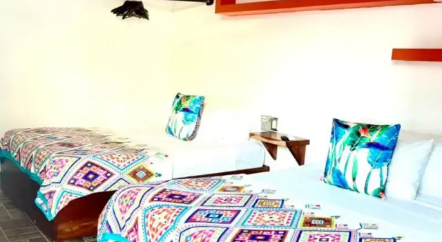 Monolocale doppio con balcone Hotel Mittoz Holbox