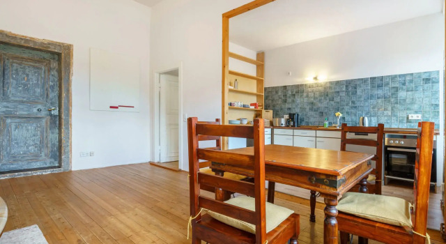 Apartment in Gerbstedt - Friedeburg With Terrace, Prenota Appartamento Hotel a Garz con parcheggio, Parcheggio