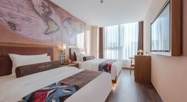 James Joyce Coffetel (Beijing Majuqiao liandong U gu store), Book Hotel Hoteller i Beijing Province med parkering, Parkering
