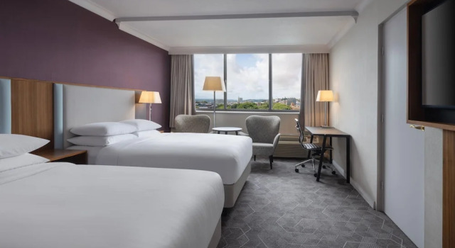 Deluxe firedobbelt værelse Bristol Marriott Hotel City Centre