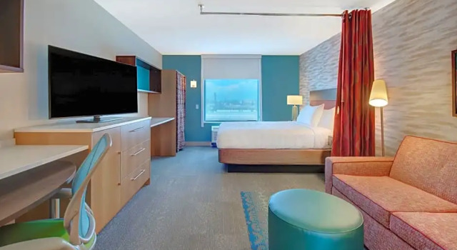 Двухместный люкс c 1 комнатой Home2 Suites By Hilton Garden Grove