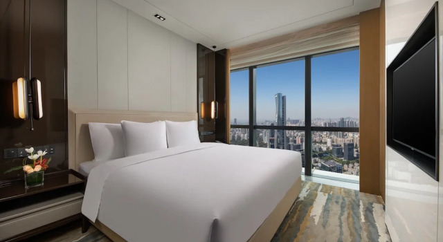 Двухместный номер Standard с видом на город Crowne Plaza Shenzhen Nanshan by IHG